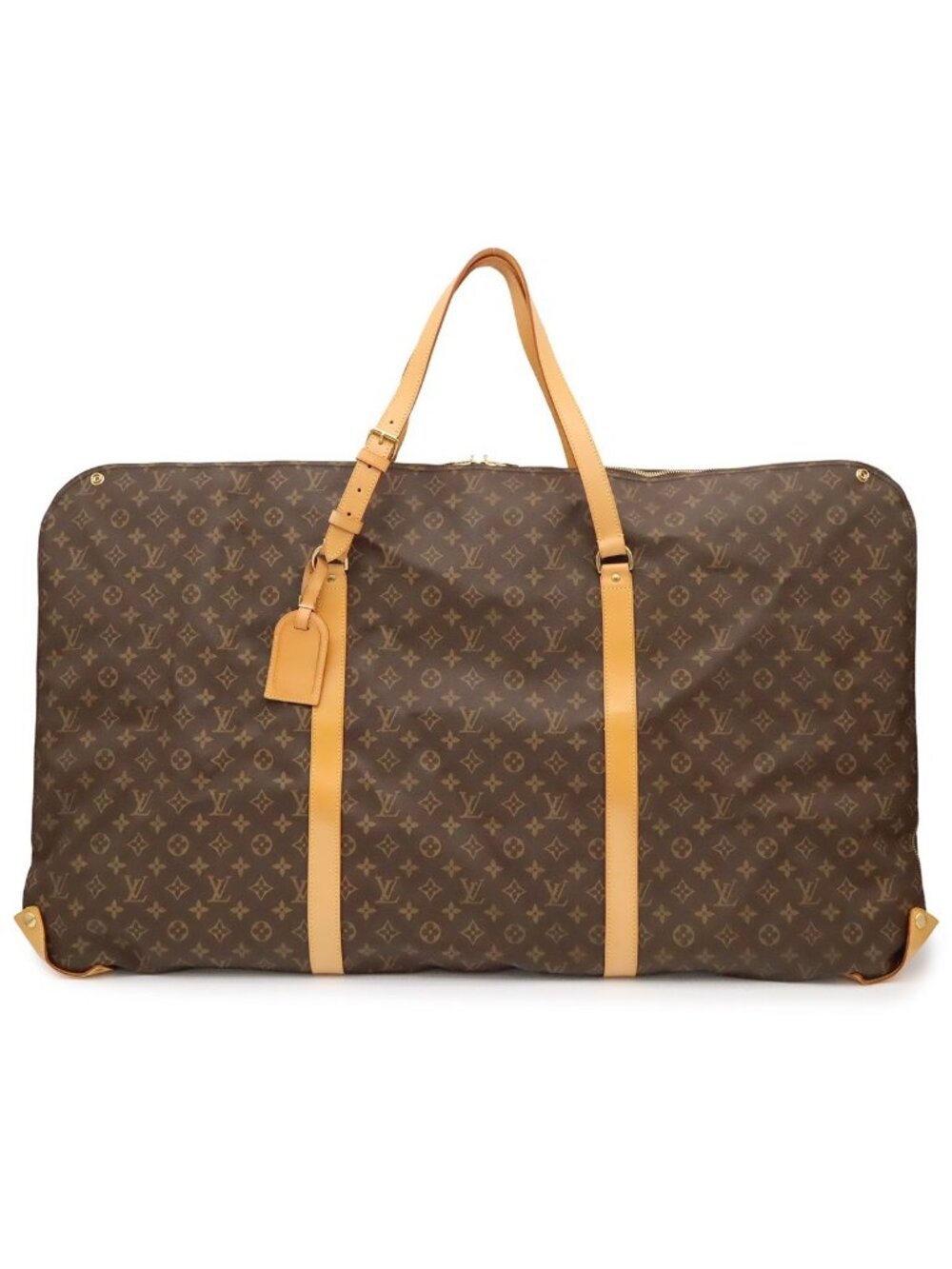 Louis Vuitton Monogram Cabour Garment Case Suit Cover Boston Bag Hanger Missing